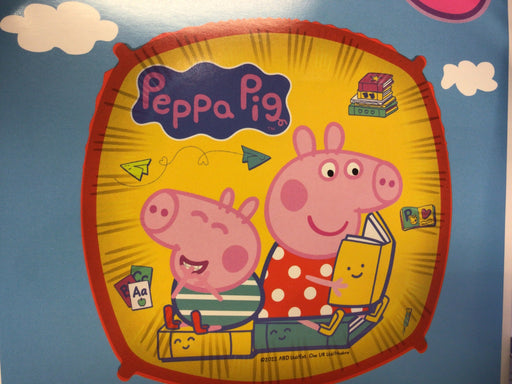 18" Peppa Pig Square Foil Balloon - Peppa & George The Ultimate Balloon And Party Shop Cheltenham & Gloucester Balloons & Fancy Dress 