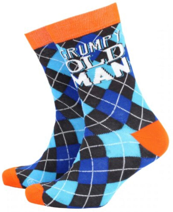 Men’s Bamboo Gift Socks - Grumpy Old Man The Ultimate Balloon And Party Shop Cheltenham & Gloucester Balloons & Fancy Dress 