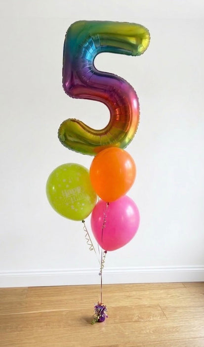 Classic Number Mixed Balloon Display - £19.99 The Ultimate Balloon And Party Shop Cheltenham & Gloucester Balloons & Fancy Dress 