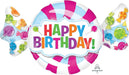Supershape Sweet Birthday Foil Balloon The Ultimate Balloon And Party Shop Cheltenham & Gloucester Balloons & Fancy Dress 