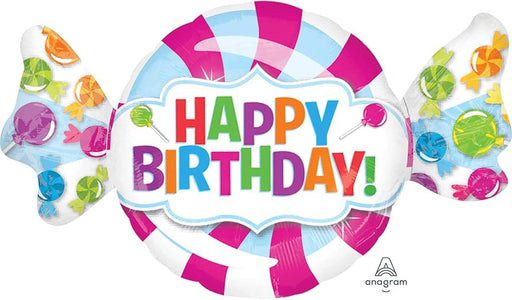 Supershape Sweet Birthday Foil Balloon The Ultimate Balloon And Party Shop Cheltenham & Gloucester Balloons & Fancy Dress 