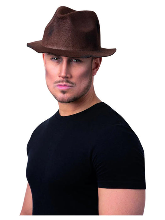 Brown Killer Felt Fedora Hat