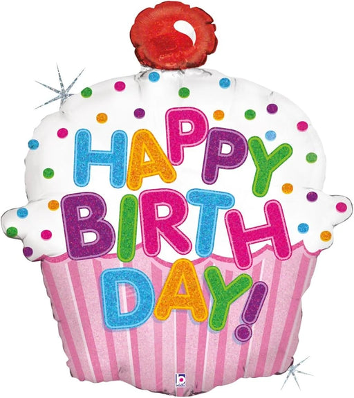 24" Foil Birthday Large Balloon - Girly Glitz The Ultimate Balloon And Party Shop Cheltenham & Gloucester Balloons & Fancy Dress 