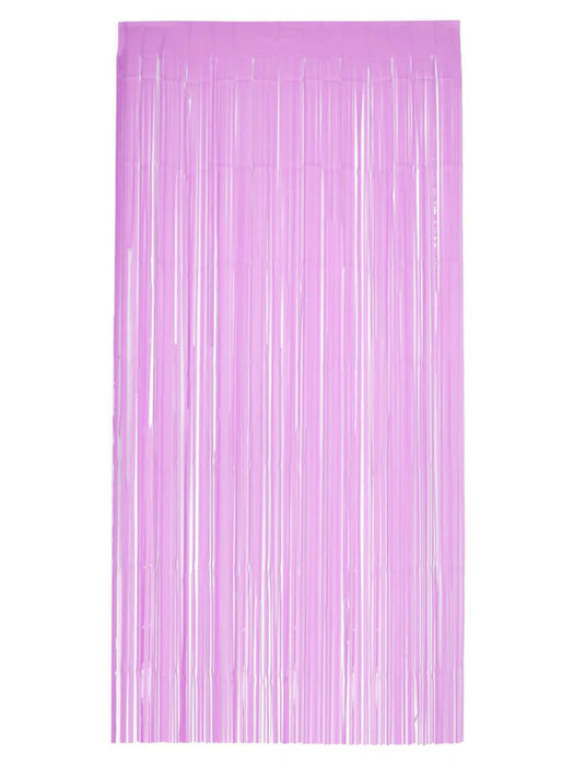 Tinsel Curtain - Baby Pink