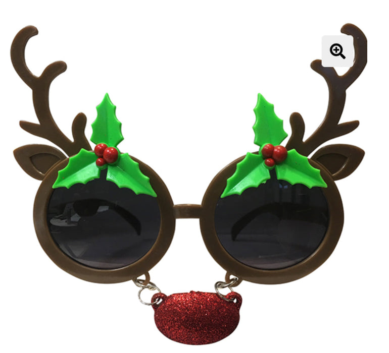 Red Nose Reindeer Christmas Glasses The Ultimate Balloon And Party Shop Cheltenham & Gloucester Balloons & Fancy Dress 