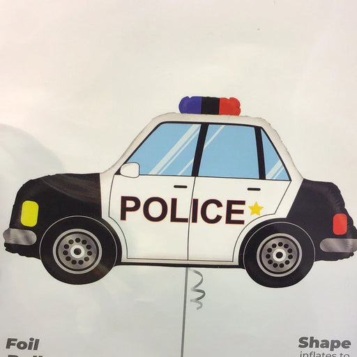 31” Police Car shape Balloon The Ultimate Balloon And Party Shop Cheltenham & Gloucester Balloons & Fancy Dress 