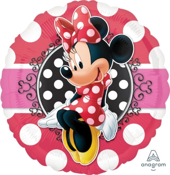 18" Foil Minnie Mouse Printed Balloon The Ultimate Balloon And Party Shop Cheltenham & Gloucester Balloons & Fancy Dress 