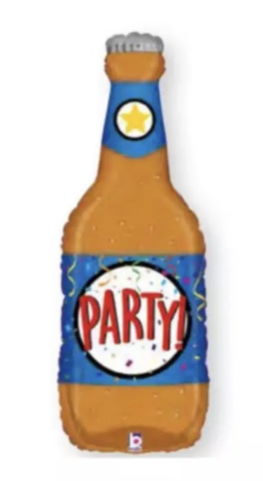 34”Foil Birthday Beer Bottle Shape Balloon The Ultimate Balloon And Party Shop Cheltenham & Gloucester Balloons & Fancy Dress 