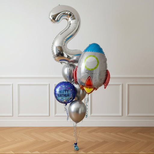 Space Themed Aged Mixed Balloon Display The Ultimate Balloon And Party Shop Cheltenham & Gloucester Balloons & Fancy Dress 