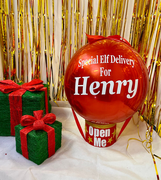 Elf On The Shelf - Pull To Reveal Elf Balloon