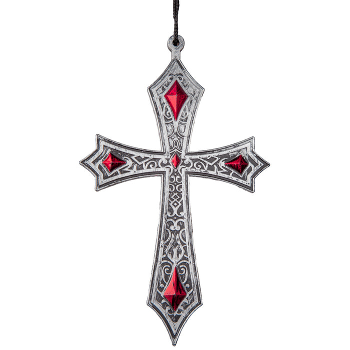 Gothic Vampire Cross Necklace