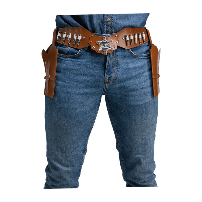 Cowboy Belt With Holsters