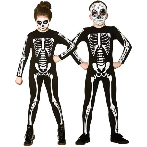 Skeleton Jumpsuit Child’s Costume The Ultimate Balloon And Party Shop Cheltenham & Gloucester Balloons & Fancy Dress 