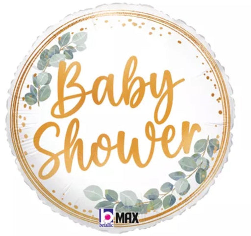 18" Foil Baby Shower Balloon - Floral The Ultimate Balloon And Party Shop Cheltenham & Gloucester Balloons & Fancy Dress 