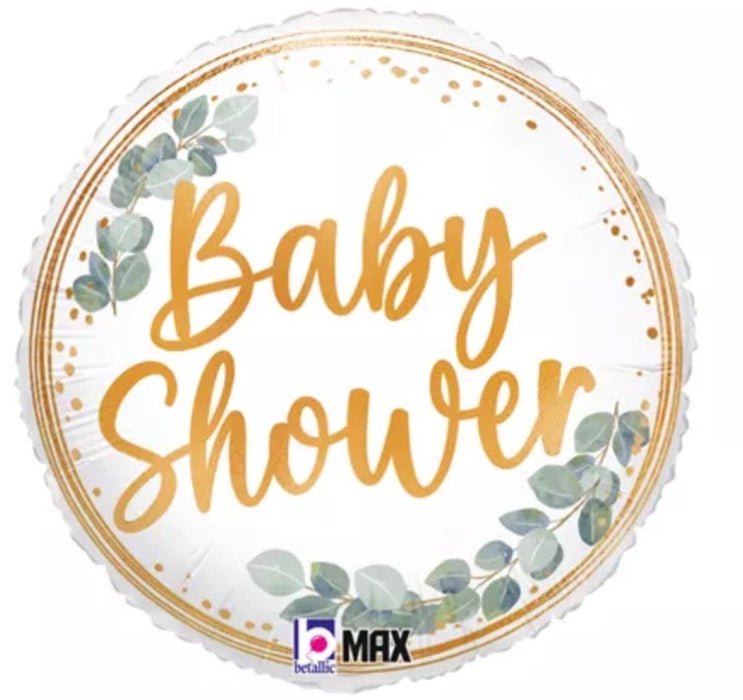 18" Foil Baby Shower Balloon - Floral The Ultimate Balloon And Party Shop Cheltenham & Gloucester Balloons & Fancy Dress 