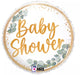 18" Foil Baby Shower Balloon - Floral The Ultimate Balloon And Party Shop Cheltenham & Gloucester Balloons & Fancy Dress 