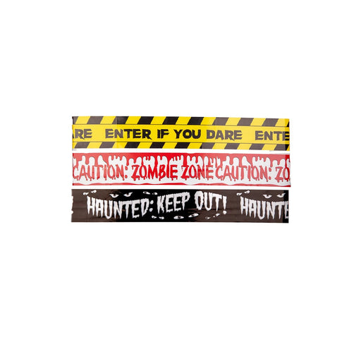 3pk Caution Halloween Tape The Ultimate Balloon And Party Shop Cheltenham & Gloucester Balloons & Fancy Dress 