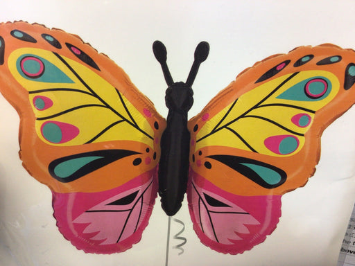 44” Foil Watercolour Butterfly Shape Balloon The Ultimate Balloon And Party Shop Cheltenham & Gloucester Balloons & Fancy Dress 