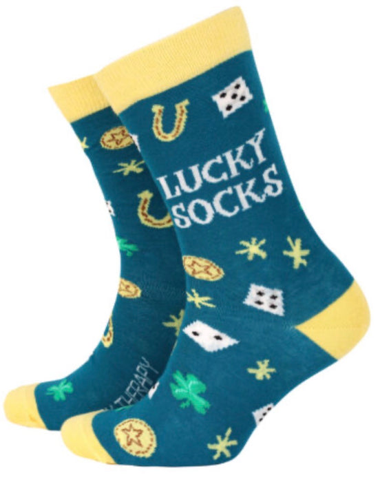 Men’s Bamboo Gift Socks - Lucky Socks The Ultimate Balloon And Party Shop Cheltenham & Gloucester Balloons & Fancy Dress 