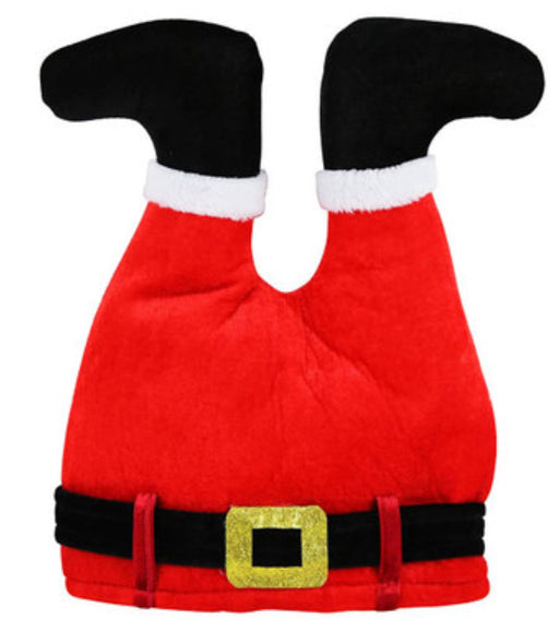 Novelty Christmas Hat - Santa Legs The Ultimate Balloon And Party Shop Cheltenham & Gloucester Balloons & Fancy Dress 