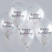 Happy Birthday Confetti Filled Balloons - Iridescent The Ultimate Balloon And Party Shop Cheltenham & Gloucester Balloons & Fancy Dress 