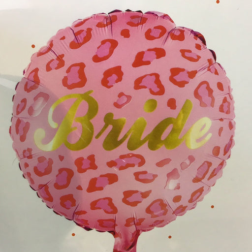 18" Foil Bride Pink Balloon