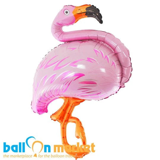 51" Foil Flamingo Large Shape Balloon The Ultimate Balloon And Party Shop Cheltenham & Gloucester Balloons & Fancy Dress 