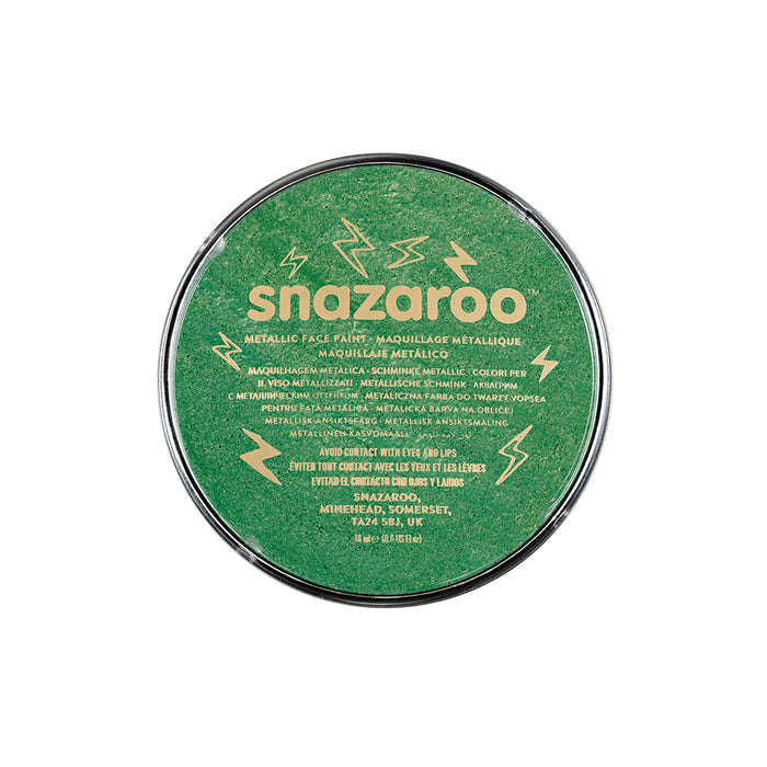 Snazaroo Face Paint - Metallic Green