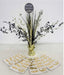 Personalised Balloon Weight Centrepiece -  Black/Gold The Ultimate Balloon And Party Shop Cheltenham & Gloucester Balloons & Fancy Dress 