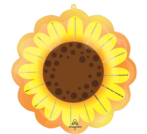 21” Sunflower Shape Balloon The Ultimate Balloon And Party Shop Cheltenham & Gloucester Balloons & Fancy Dress 