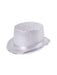 Lurex Glitter Top Hat - Silver The Ultimate Balloon And Party Shop Cheltenham & Gloucester Balloons & Fancy Dress 