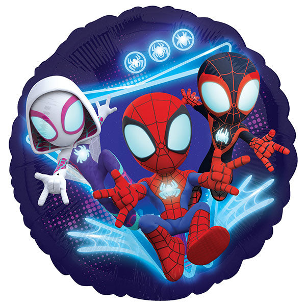 18" Foil Spider-Man & Friends Balloon The Ultimate Balloon And Party Shop Cheltenham & Gloucester Balloons & Fancy Dress 