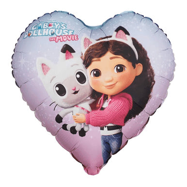 18" Foil Gabby’s Dollhouse Heart Shape Balloon The Ultimate Balloon And Party Shop Cheltenham & Gloucester Balloons & Fancy Dress 