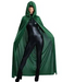 Long Adult Hooded Cape - Green The Ultimate Balloon And Party Shop Cheltenham & Gloucester Balloons & Fancy Dress 