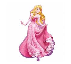 34" Foil Sleeping Beauty Disney Large Balloon