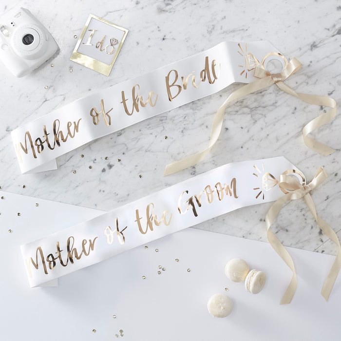 Mother of The Bride & Groom Sash Pack