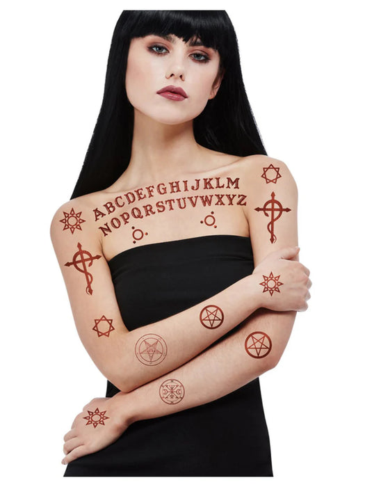 Halloween FX Satanic Tattoos