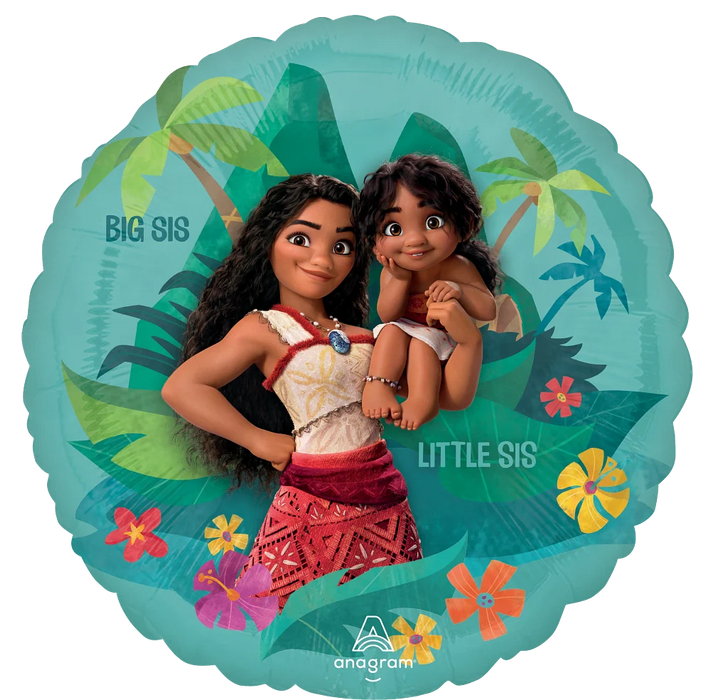 Foil Moana 2 Foil Balloon The Ultimate Balloon And Party Shop Cheltenham & Gloucester Balloons & Fancy Dress 