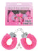 Pink Fluffy Handcuffs The Ultimate Balloon And Party Shop Cheltenham & Gloucester Balloons & Fancy Dress 