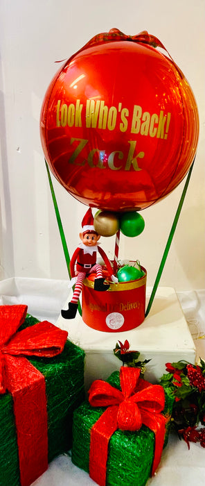 Elf On The Shelf - Hot Air Balloon