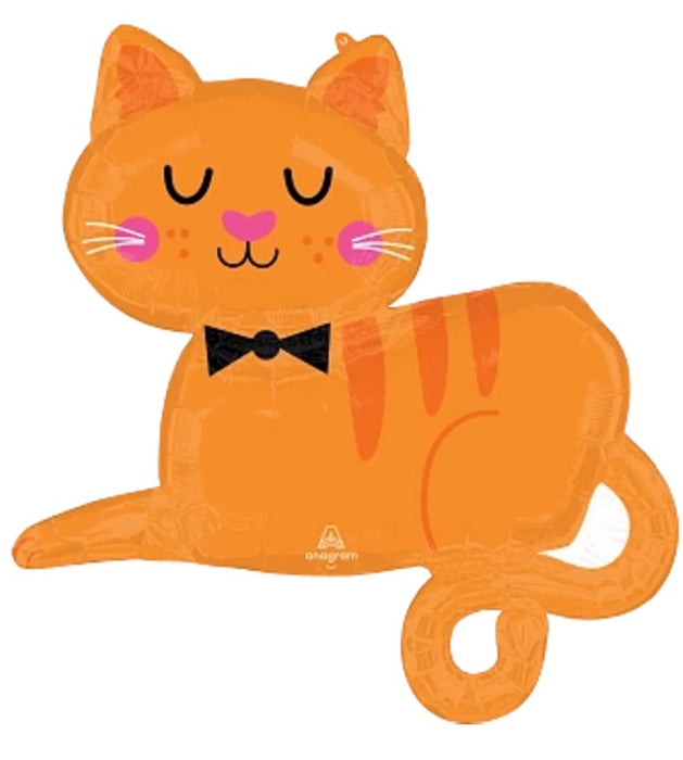 Tabby Cat Foil Balloon The Ultimate Balloon And Party Shop Cheltenham & Gloucester Balloons & Fancy Dress 