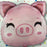 Animal Head Foil Balloon - Pig