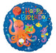 18” Round Birthday Foil Balloon - Under The Sea The Ultimate Balloon And Party Shop Cheltenham & Gloucester Balloons & Fancy Dress 