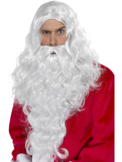 Santa Wig & Beard Kit The Ultimate Balloon And Party Shop Cheltenham & Gloucester Balloons & Fancy Dress 