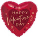 18” Happy Valentines Day Heart Foil Balloon The Ultimate Balloon And Party Shop Cheltenham & Gloucester Balloons & Fancy Dress 