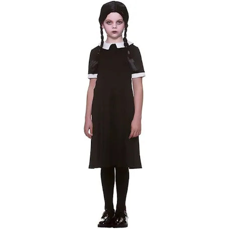 Child’s School Girl Costume & Wig The Ultimate Balloon And Party Shop Cheltenham & Gloucester Balloons & Fancy Dress 