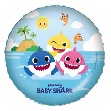 18" Baby Shark Foil Balloon