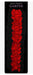 Black & Red Hen Garter The Ultimate Balloon And Party Shop Cheltenham & Gloucester Balloons & Fancy Dress 