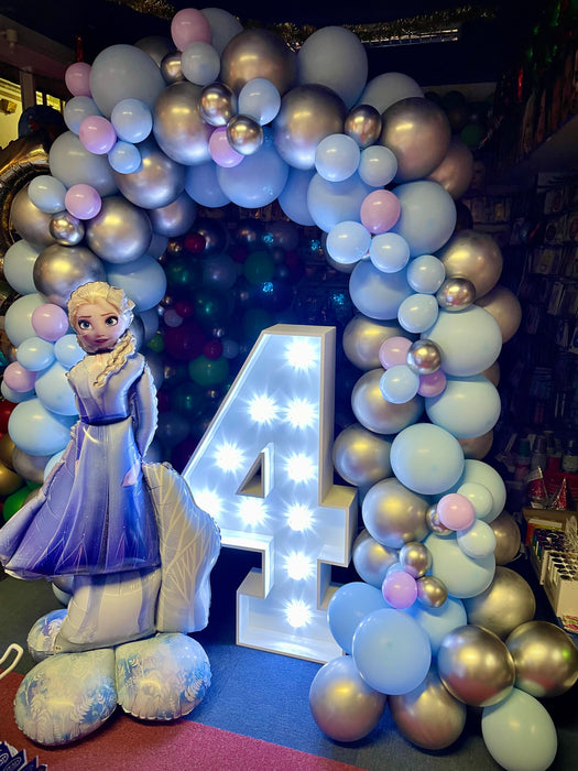 Small Organic Centrepiece Balloon Arch