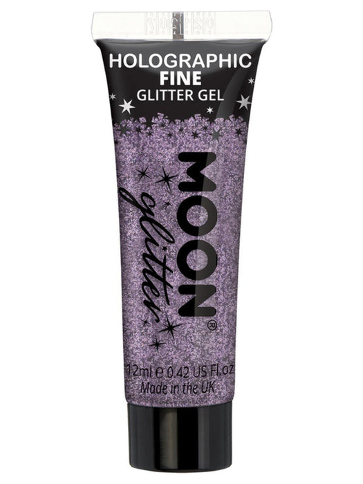 Glitter Face & Body Gel - Purple